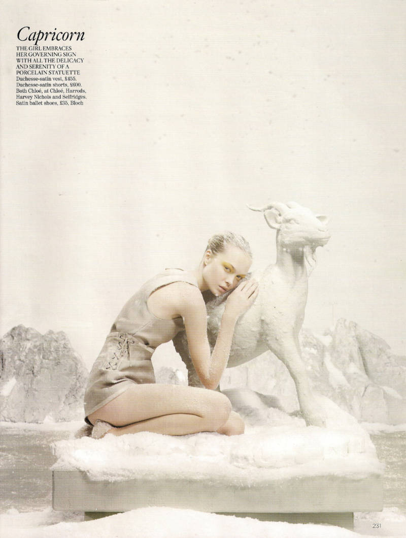 Знаки зодиака от Vogue UK.